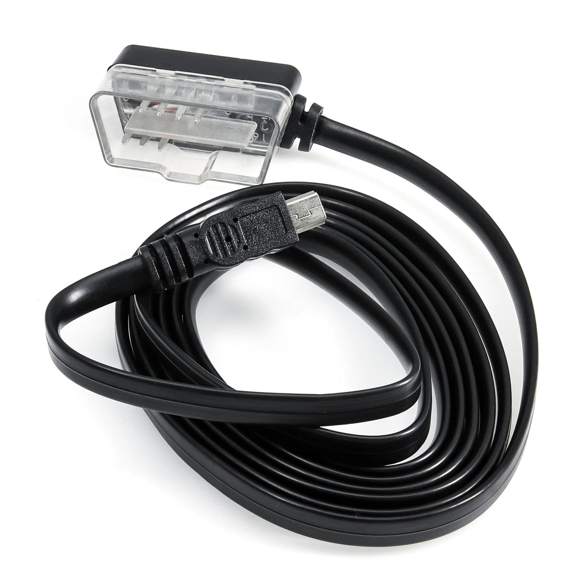 AD 1pc OBD II OBD 2 7 Pin To Mini USB Connecting Cable For Car HUD Head Up Display Head up Displ - Automotive LED Light