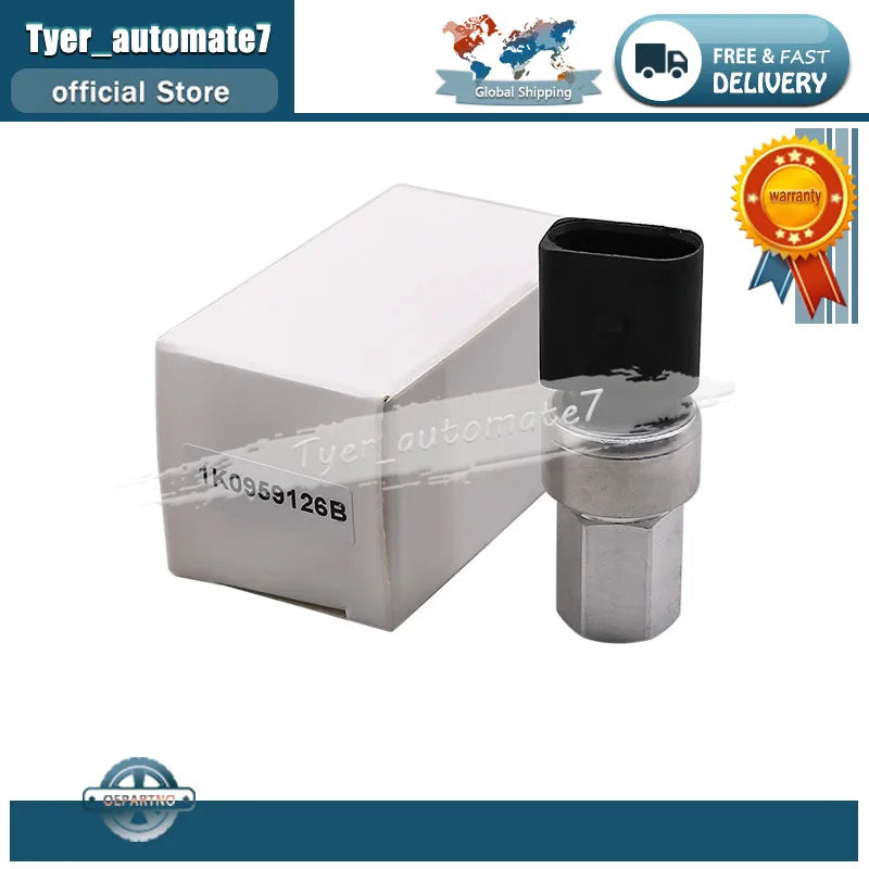 Air Condition Pressure Sensor Switch 1K0959126E 5K0959126 82CP09-05 For Golf Passat B7 CC Beetle - Automotive LED Light