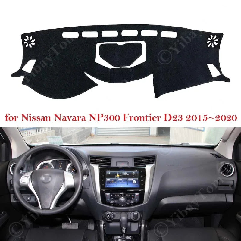 For Nissan Navara NP300 Frontier D23 2015 ~ 2021 Car Dashboard Cover Dash Board  for Nissan D23 2015-2021 - Automotive L