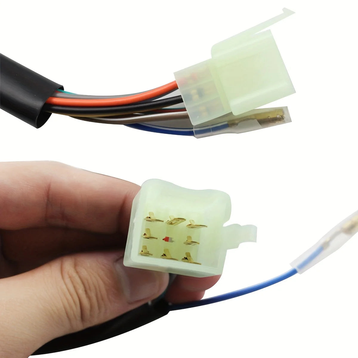 Motorcycle Universal Handlebar Turn Signal Control Switch 7/8" 22MM Black Motorbike Horn Headlig - LED Motorcycle Light