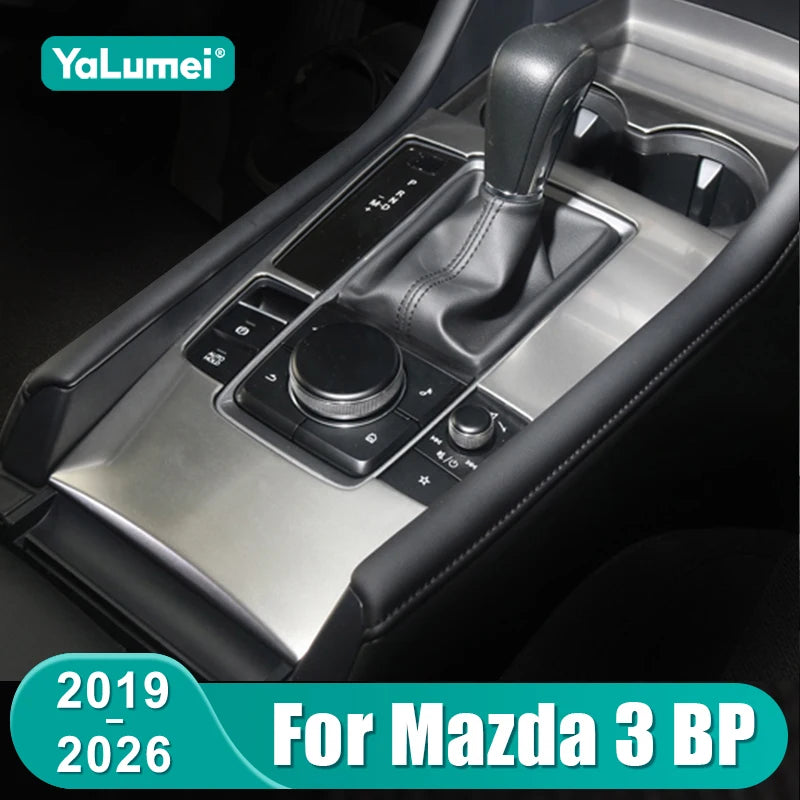 For Mazda 3 BP 2019 - 2021 2022 2023 2024 2025 2026 Car Central Console Gear Shi for Mazda 2019-2021 - Automotive LED Li
