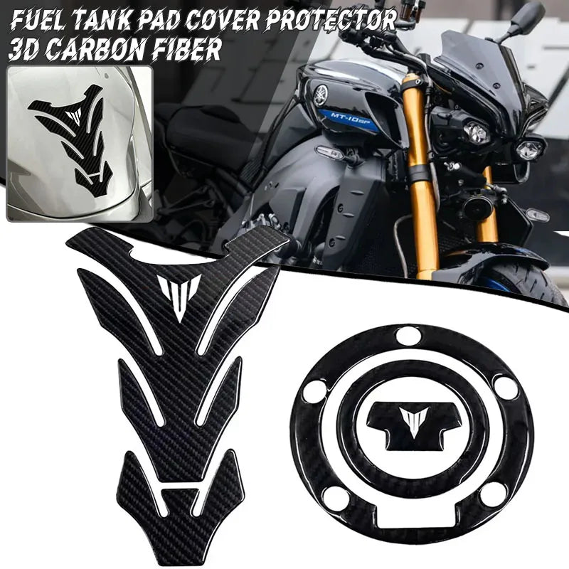 For Yamaha YAMAHA MT MT-07 MT-09 MT07 MT09 FZ-07 FZ-09 3D fuel tank sticker cover pad motorcycle - Automotive LED Light