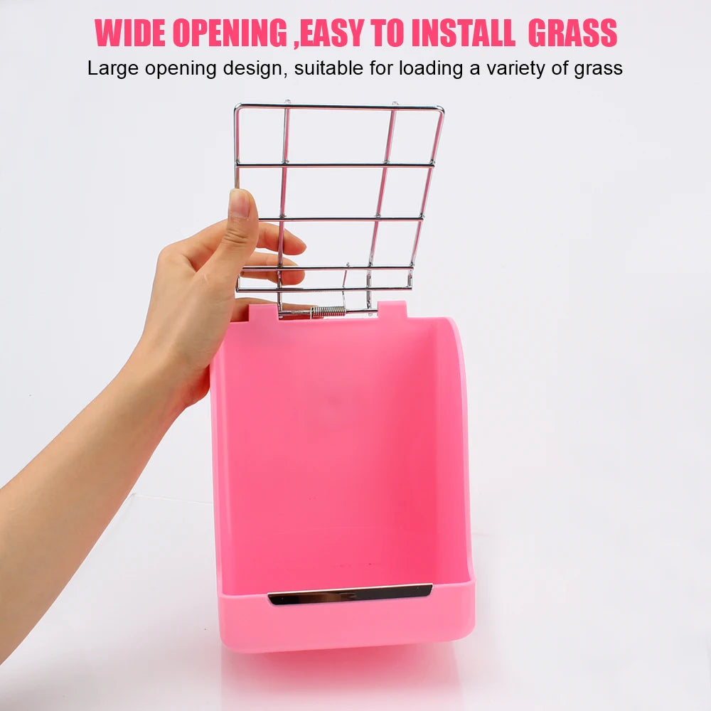 Rabbit Food Basket Grass Rack Grass Feeder Hay Feeder Rabbit Rabbit Grass Frame - Automotive LED Light