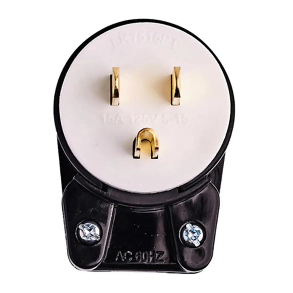 Heavy Duty Grounding Locking Plug NEMA 20A 250V PVC Shell Twist Connector for Power Cable - Automotive LED Light