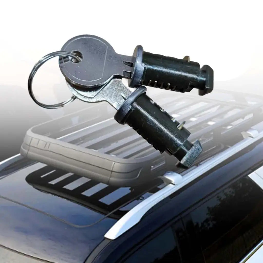 Cross Bars Locks and Keys Accessory Parts Lock Cores Roof Rack Locks for Car Rack Vehicles SUV R - Automotive LED Light