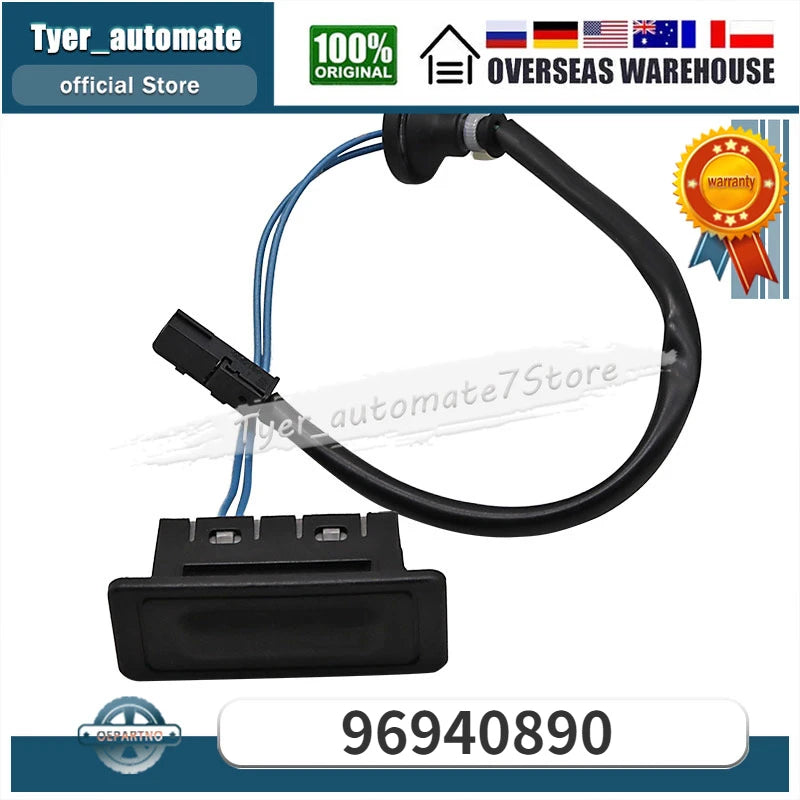 For 2012-2019 Chevrolet Sonic Sedan Aveo Captiva Tailgate Opening Switch Trunk R for Chevrolet 2012-2019 - Automotive LE