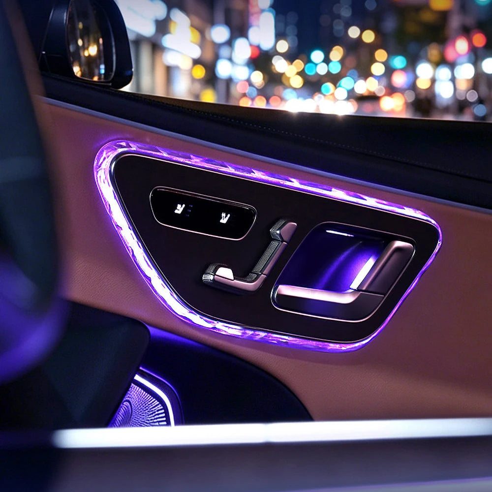 For Mercedes Benz CLE Class W236 CLE200 CLE220 CLE300 CLE450 Crystal Door Bowl F for Mercedes W236 - Automotive LED Ligh