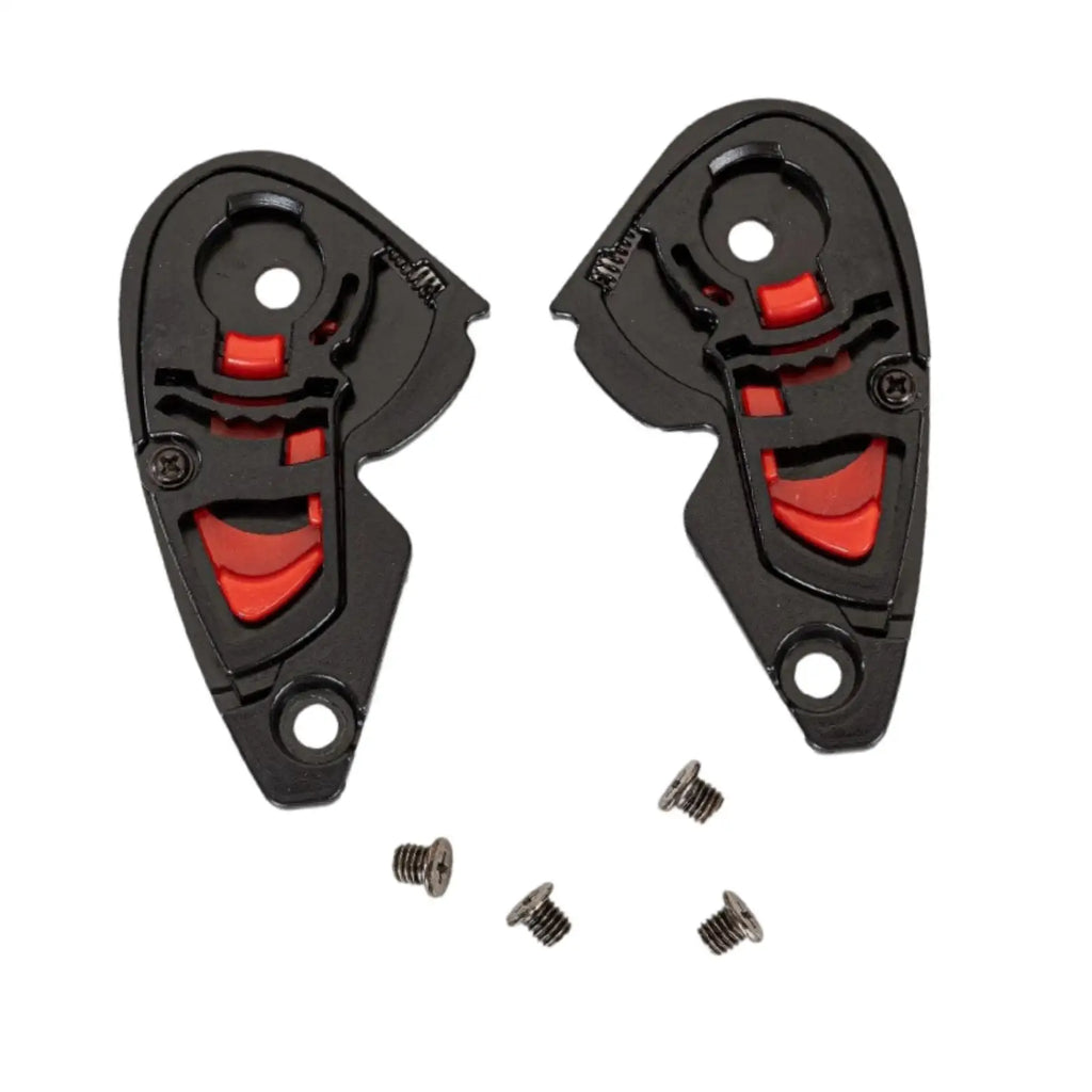2 Pieces Helmet Visor Base Accessory Replace Parts Simple Installation - Automotive LED Light