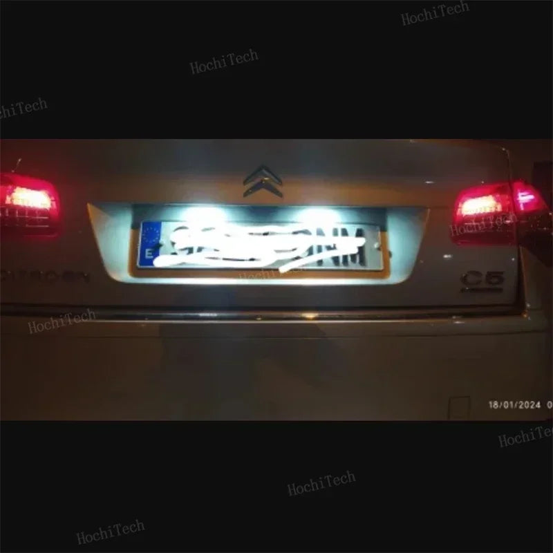 For Peugeot 106 1007 207CC 307 308 3008 508 for Citroën C2 C3 C5 C5 C6 Number Li for Peugeot C3 C2 C5 - Automotive LED L
