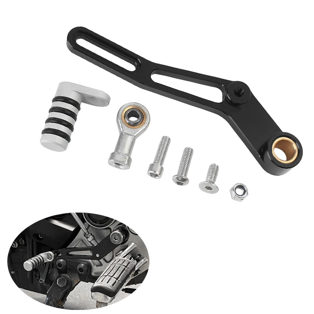 Motorcycle Adjustable Left Shifter Pedal Gear Shift Lever For YAMAHA MT07 Tracer for FZ07 MT07 2014-2024 - Automotive LE