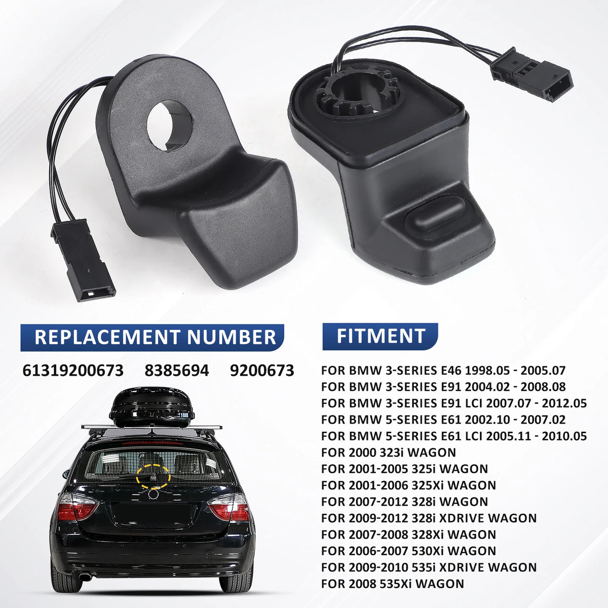 61319200673 For BMW E46 E91 E61 328i 535xi 323i 325xi 328i 328ixDrive 328xi 535x for BMW E61 E91 E46 - Automotive LED Li