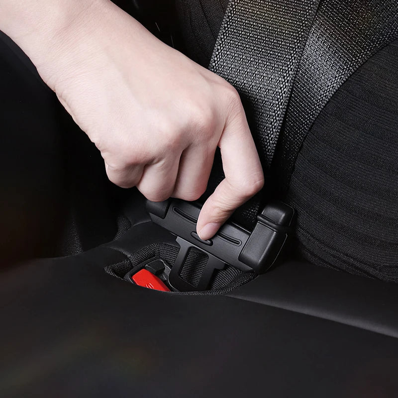 For Tesla Model 3 Y 2017- 2021 2022 2023 Car Seatbelt Buckle Protector Cover Sil for Tesla Model 3 2017-2021 - Automotiv