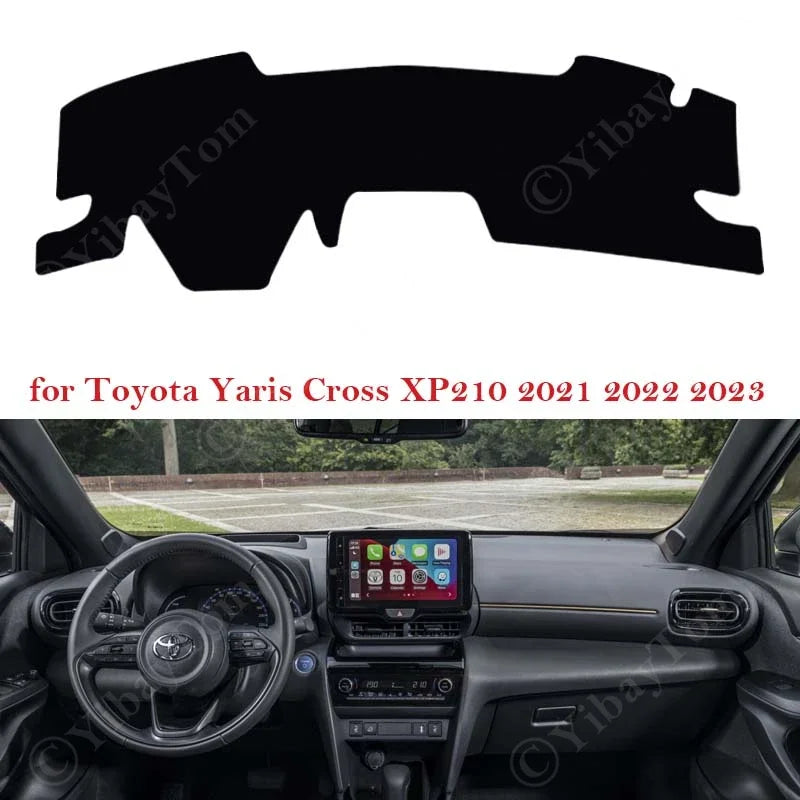For Toyota Yaris Cross XP210 2021 2022 2023 Dashboard Protect Cover Pad Rug Car Inner Anti-sun A - Automotive LED Light