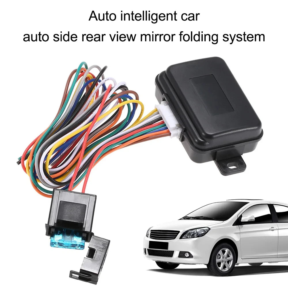 Automotive Smart Side Mirror Folding System Car Side Rear View Mirror Folding Controller Vehicle - Automotive LED Light