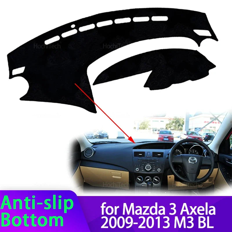 For Mazda 3 Axela 2009 2010 2011 2012 2013 M3 BL High Quality Dashboard Mat Dash for Mazda M3 - Automotive LED Light