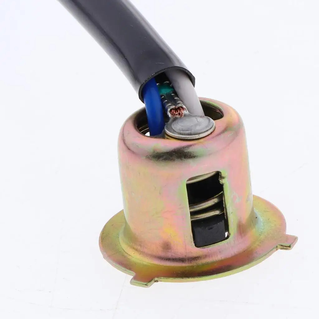 Motorcycle Headlight Bulb Socket Copper Lamp Holder Durable Front Light Plug for CG125 Accessori - LED Motorcycle Light