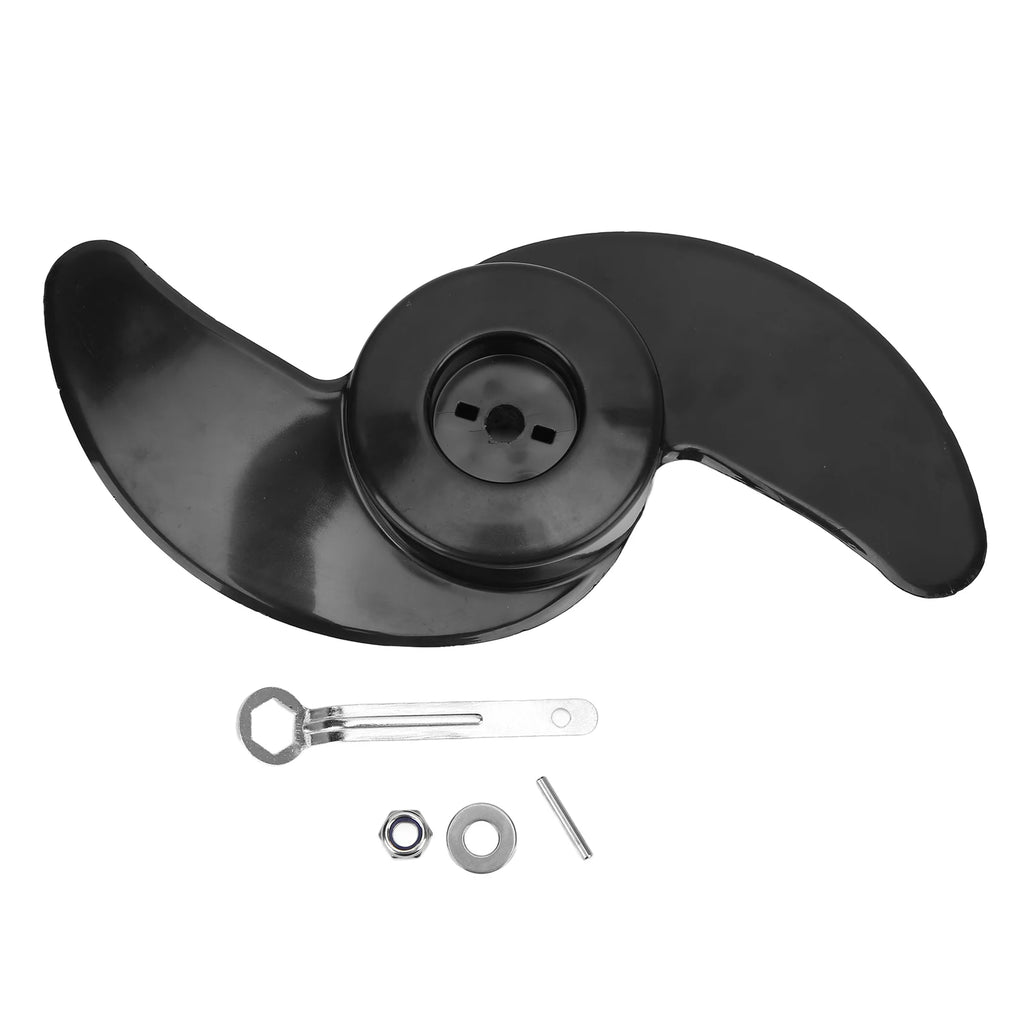 2 Blades Boat Propeller Kit Electric Trolling Motor Parts for 50lb 60lb 68lb 88lb Outboard 12V 2 - Automotive LED Light