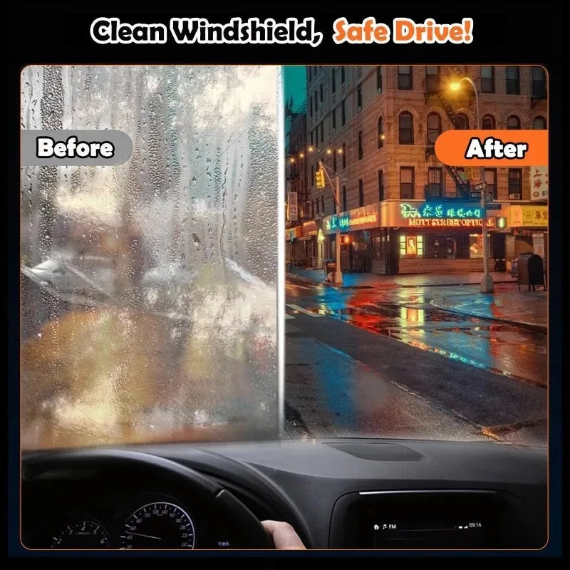 Anti Fog Auto Glass Windshield Cleaner 100g Car Windshield Glass Water Rain Repellent Car Oil Fi - Automotive LED Light