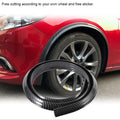 Universal Fender For Car Wheel Arches Wing Expander Arch Eyebrow Car Mudguard Lip Body Kit Prote - Automotive LED Light