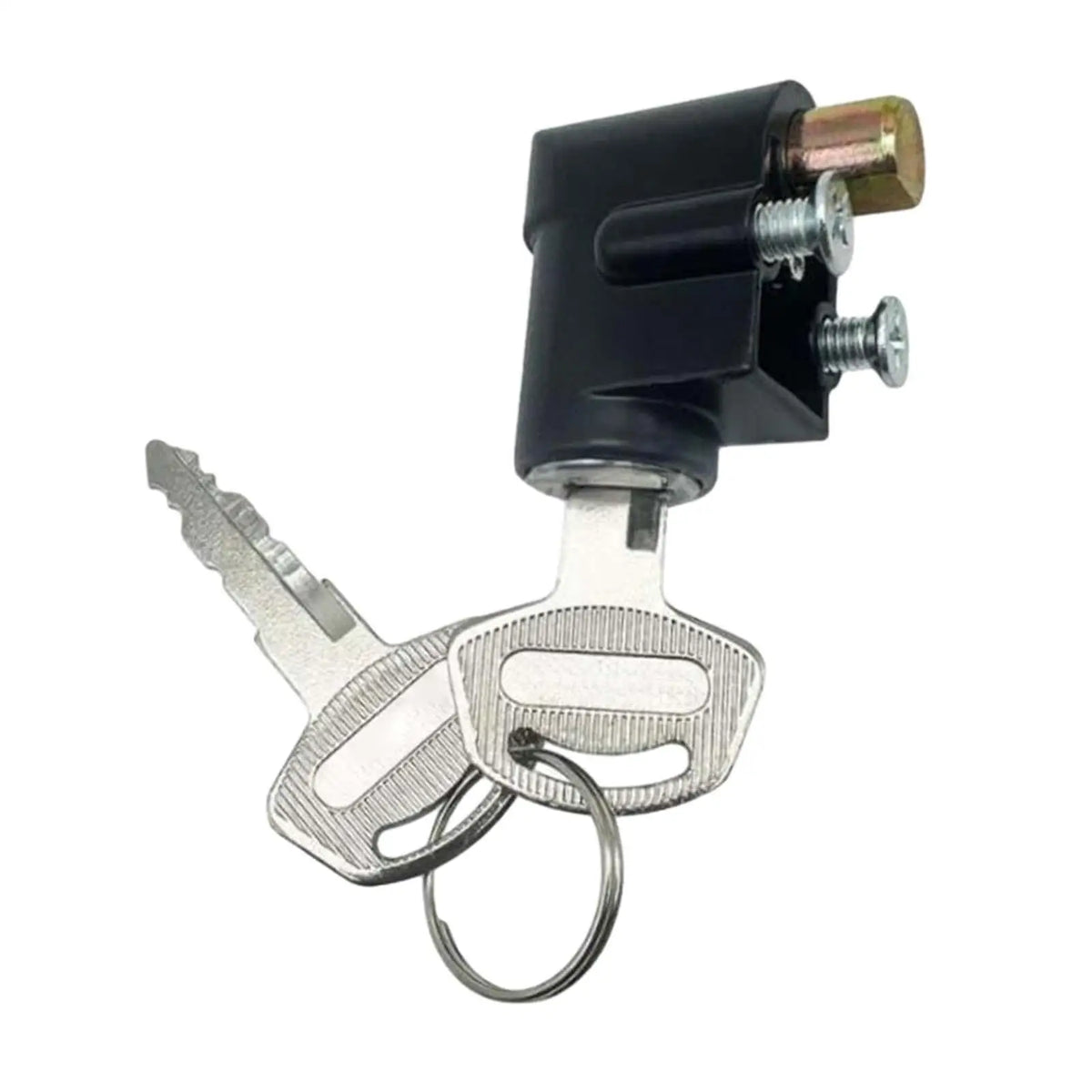 Ignition Switch Key Portable Cylinder Motorbike Accessories Stainless Steel Safety Lock Replacem - Automotive LED Light