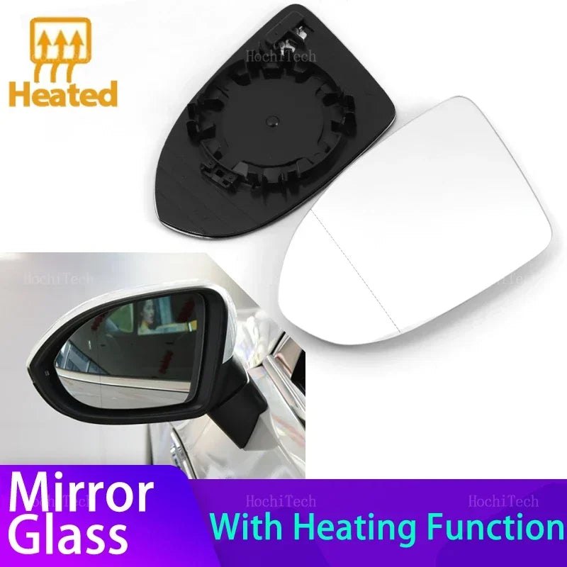 Auto Replacement Left or Right Heated Wing Rear Mirror Glass For Volkswagen VW P for Volkswagen B8 2015-2023 - Automotiv