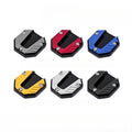Premium Motorcycle Electric Vehicle Footrest Plate - Large Anti-slip Side Kick Block for Enhance - Automotive LED Light