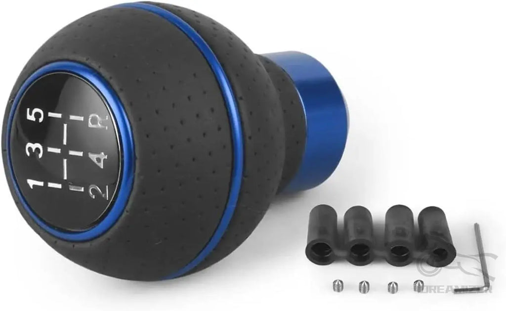 Universal Blue Car Gear Shift Knob 5 Speed for M8 M10 M11 M12 Shift Lever Gear Level Knob Shift  - Automotive LED Light