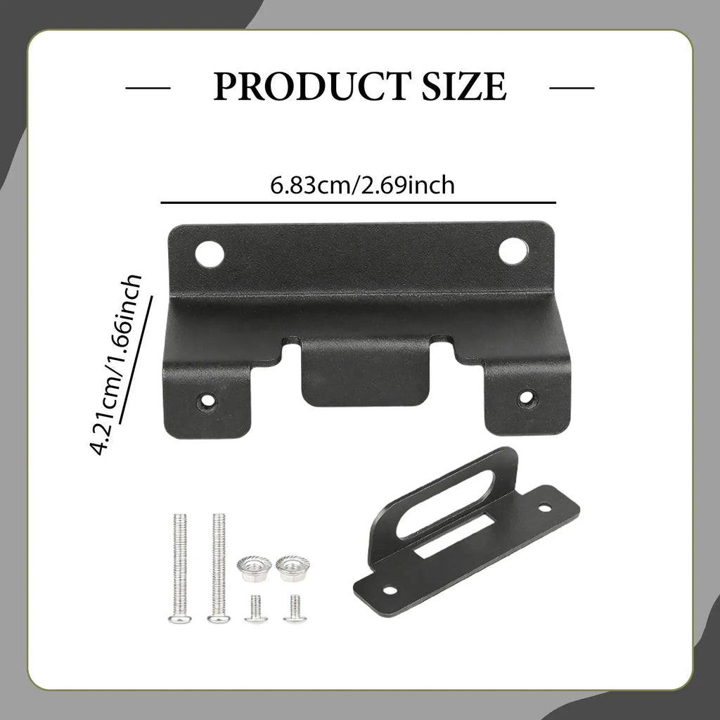 2 Pieces 4 Pins Trailer Harness Brackets Replacement Easy to Install 4 Way - Automotive LED Light