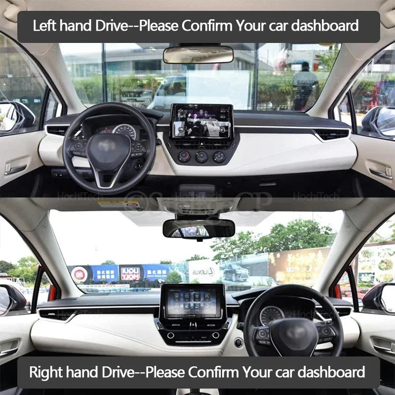 Anti-Slip Dashboard Cover Protective Pad Car Accessories Sunshade Carpet for Toyota Corolla E210 - Automotive LED Light