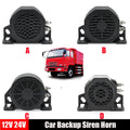 105dB Decibel Backup Reversing Horn Waterproof Siren Beeper Buzzer Sound Alarm for Car Truck For - Automotive LED Light