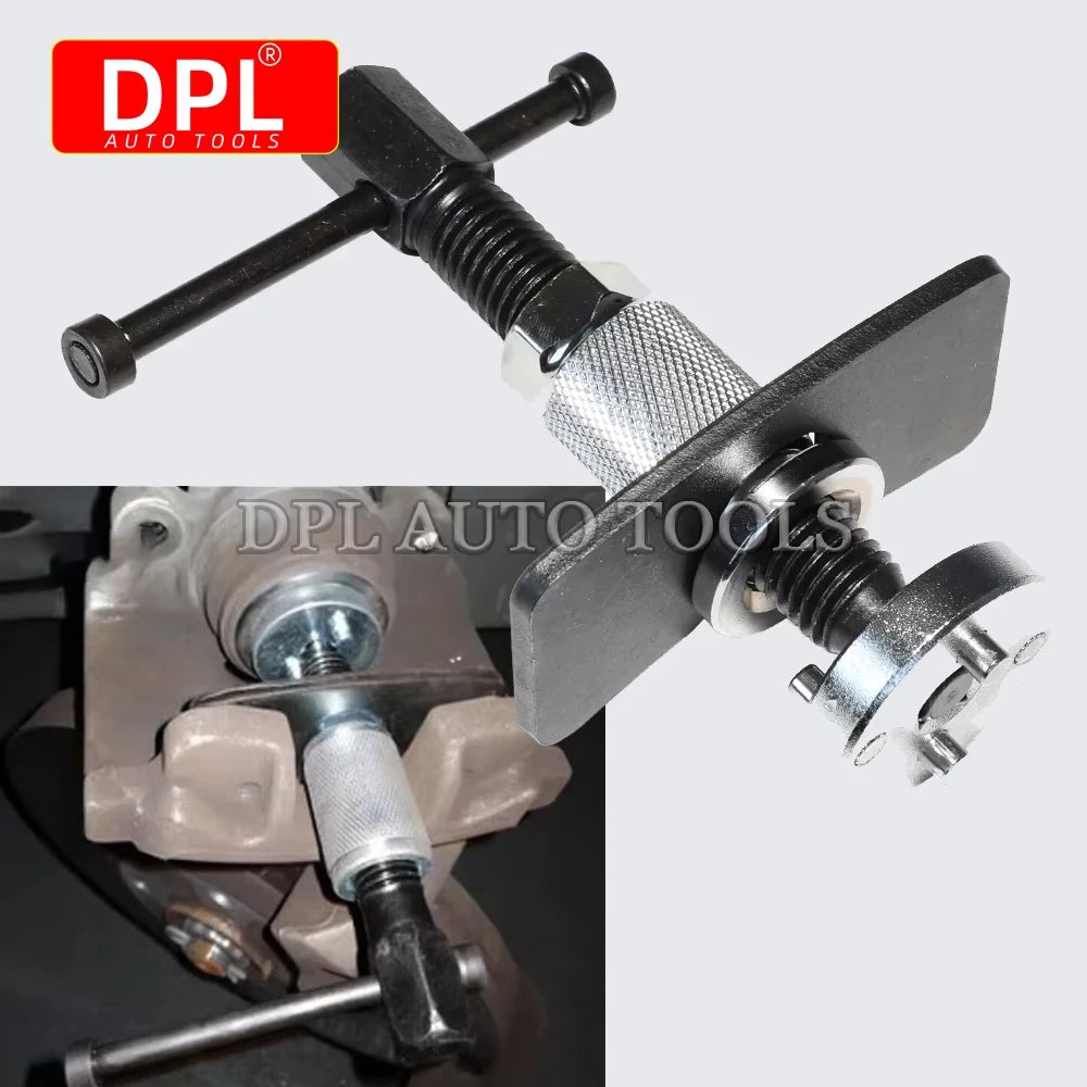Car Disc Brake Pad Caliper Piston Rewind Tool Kit for Wheel Cylinder Pump Separator Disassemble  - Automotive LED Light