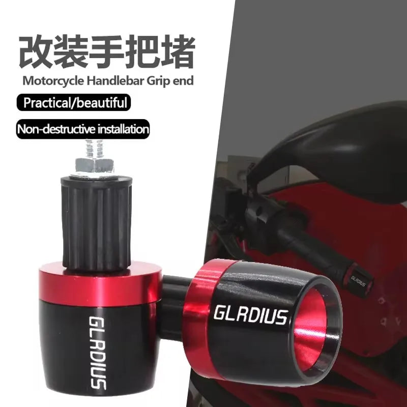 For Suzuki Gladius SFV650 GSR400 GSR600 SV400 SV650 SV1000 Plugs Motorcycle 7/8'' 22mm Handlebar - Automotive LED Light