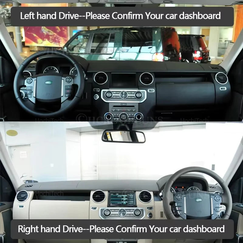 For Land Rover Discovery 3 4 2005-2016 LR3 LR4 High Quality Dashboard Mat Dashma for Land Rover LR4 LR3 2005-2016 - Auto