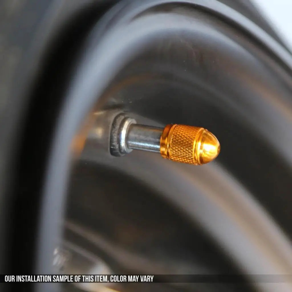 Tire Valves Metal Anodized Valve Caps Universal Wheel Dust Cover Automotive Accessories for Car  - Automotive LED Light
