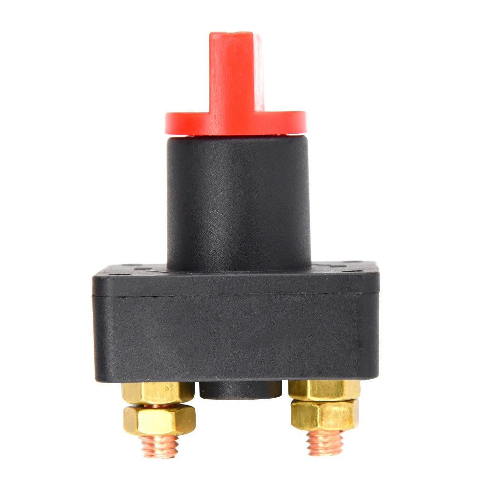 Battery Disconnect Switch 100A Car Battery Isolator Cut Off Switch For Trucks RV & Marine Anti-L - Automotive LED Light