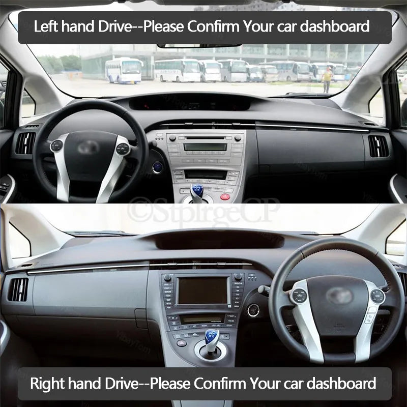 for Toyota Prius 30 2010~2015 Styling Dash Cover Mat Dashmat Dashboard Cover Pro for Toyota 2010-2015 - Automotive LED L