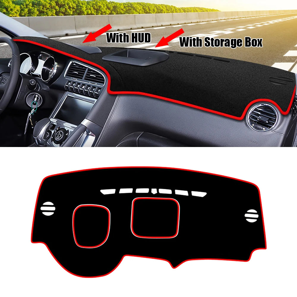 For Peugeot 3008 GT 2008 2009 2010 2011 2012 2013 2014 2015 3008GT Car Dashboard Cover Sun Shade - Automotive LED Light