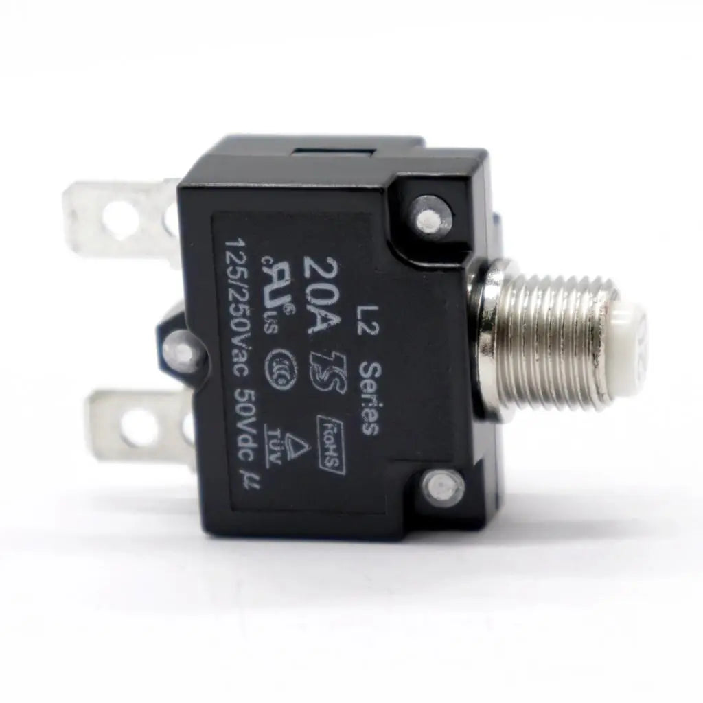 Overload Switch with Transparent Cap Manual Reset Circuit Breaker for Electrical Wood Wiring Pro - Automotive LED Light