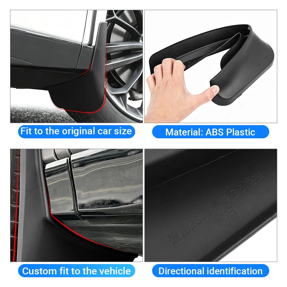 For Xpeng G6 2023 2024 2025 2026 Car Mud Flaps Front Rear Wheels Mudguards Fender Accessories - Automotive LED Light