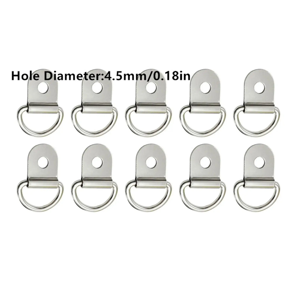 10x Tie Down Anchors DS Lashing for Vehicles Loads on Case Trailers - Automotive LED Light