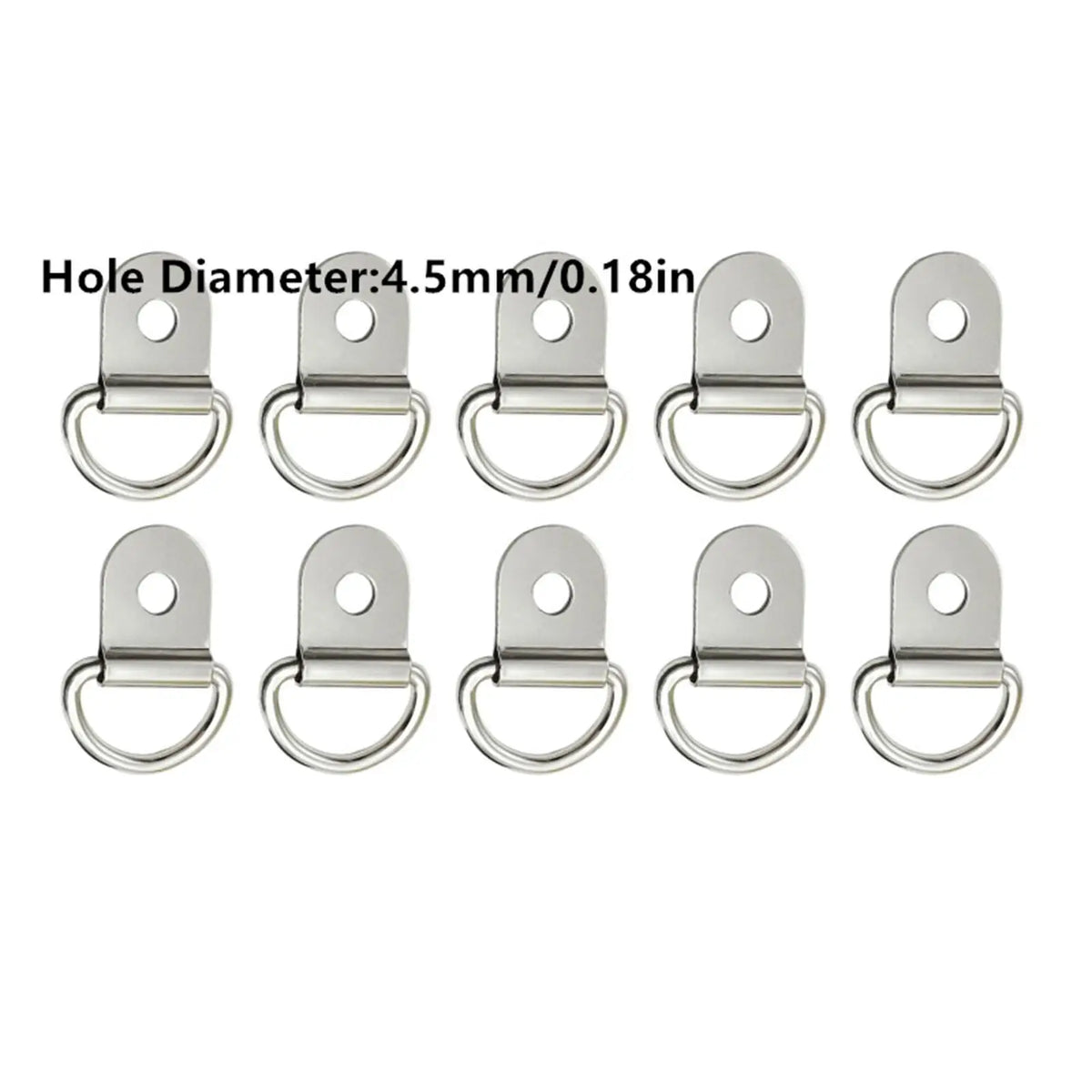 10x Tie Down Anchors DS Lashing for Vehicles Loads on Case Trailers - Automotive LED Light