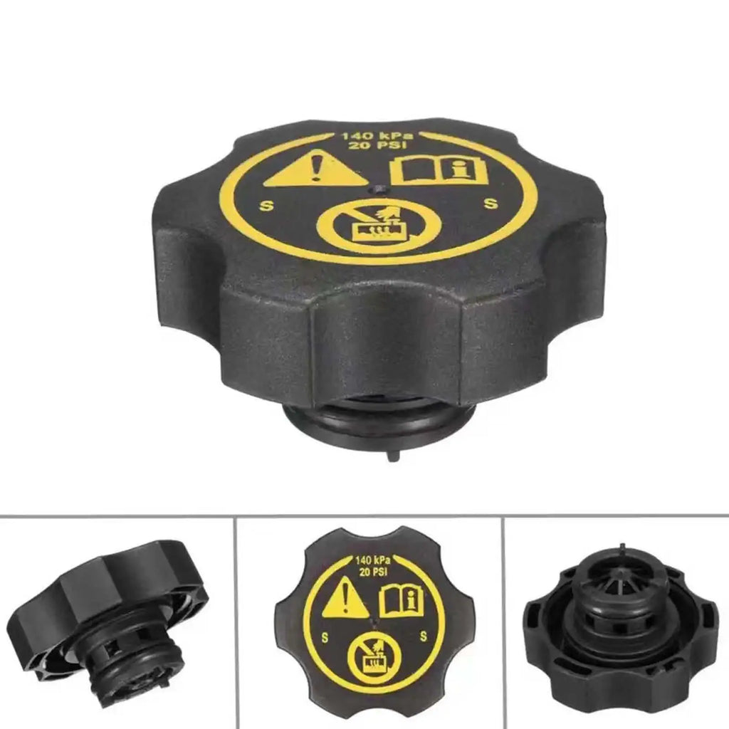 Heat Sink Surge Tank Cap Easy Install Replacement Coolant Reservoir Water Tank Lid for Opel Mode - Automotive LED Light