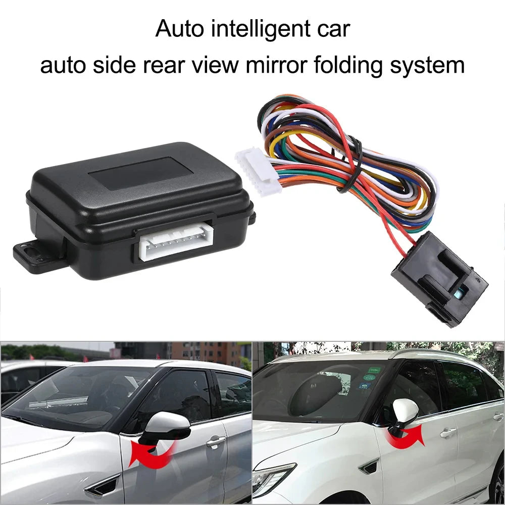 Automotive Smart Side Mirror Folding System Car Side Rear View Mirror Folding Controller Vehicle - Automotive LED Light