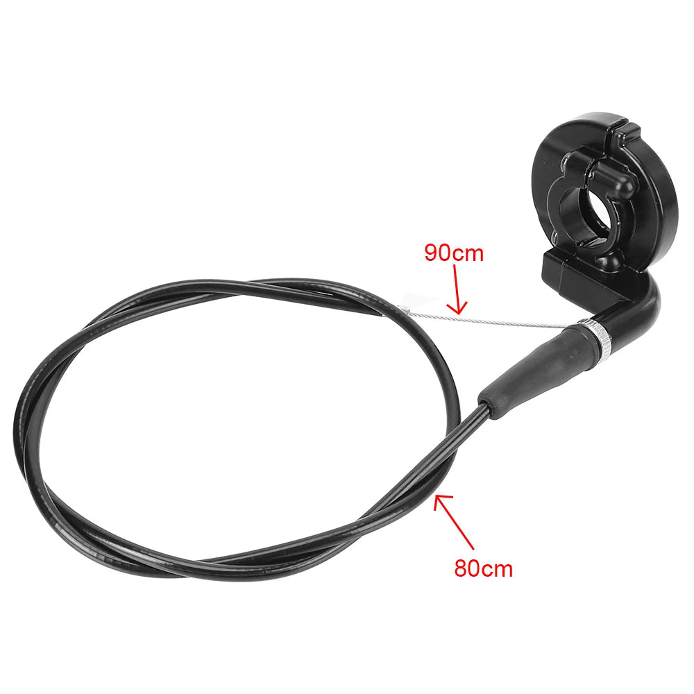 7/8" 22mm Motorcycle Grips Throttle Accelerator Universal Handle Grips and Cable Set Handle Bar  - Automotive LED Light