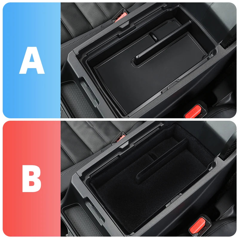 For Honda CRV 2023 2024 2025 2026 CR-V 6th Gen Hybrid Car Central Armrest Storage Box Organizer  - Automotive LED Light
