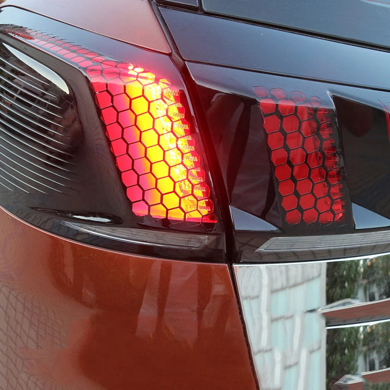 For Peugeot 3008 GT 2016 2017 2018 2019 2020 2021 2022 2023 Car Rear Tail Light Lamp Honeycomb 3 - Automotive LED Light