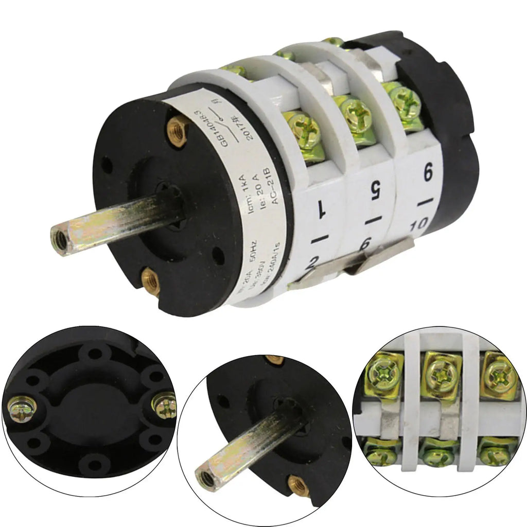 Universal Tire Changer Motor Forward Reverse Switch 20A for Workshop Tyre Changing Machine 220V  - Automotive LED Light
