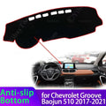 For Chevrolet Groove Baojun 510 2017 2018 2019 2020 2021 Dashboard Mat Dashmat Cover Pad Sunshad - Automotive LED Light