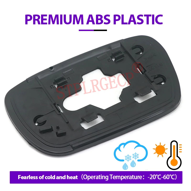 Stplrgecp Passenger Side Driver Side Left or Right Door Side Wing Mirror Glass L for Lexus XE10 1999-2005 - Automotive L