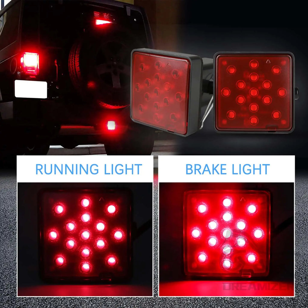 Universal Car Stop Brake Light Warning Running Taillight LED for Trailer Truck Pickup with Hitch - Automotive LED Light